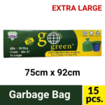Go Green Garbage Bag Extra Large